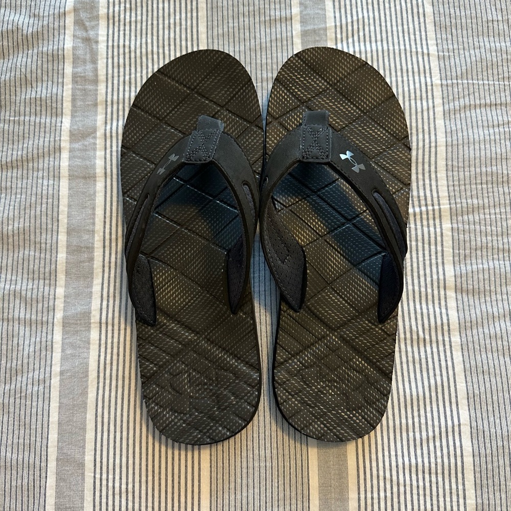 Under Armour flip flops